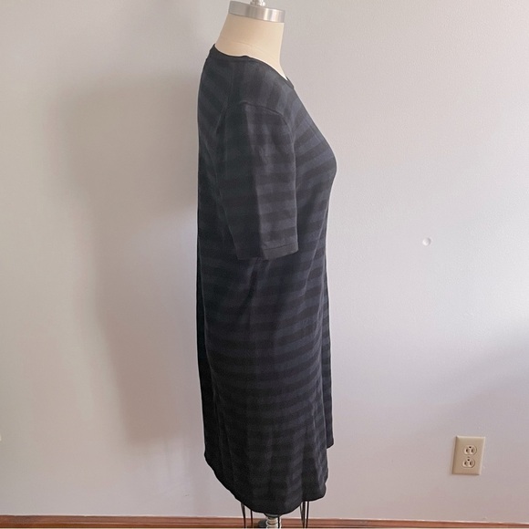 Michael Michael Kors Navy and Black Striped Dress- Size Medium- NWT - Picture 3 of 8